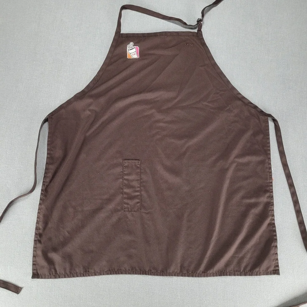 Dunkin' Donuts Employee Apron Brown